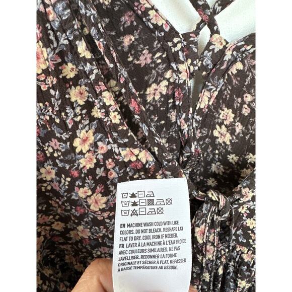 American Eagle Floral Flowy Tank Top, Size Small, EUC - Picture 5 of 6
